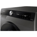 Samsung 8.0 kg / 6.0 kg Wi-Fi Enabled Inverter Fully-Automatic Washer Dryer | WD80T604DBX/TL | Black