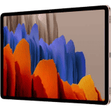 SAMSUNG Galaxy Tab S7+ 6 GB RAM 128 GB ROM 12.4 inch with Wi-Fi+4G Tablet | Mystic Bronze