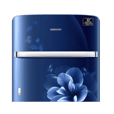 Samsung 198L Horizontal Curve Design One Door Refrigerator- RR21A2G2YCU | Camellia Blue
