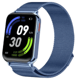 Fire-Boltt King Luxury Stainless Steel 1.78'' Amoled Display 100+ sports Bluetooth Calling Smartwatch | Blue Strap