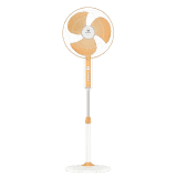 HAVELLS MARVEL WIND | HS 400MM | 3 LEAF PEDESTAL FAN | WHITE/YELLOW
