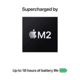 APPLE Macbook Air M2 | 8 GB/256 SSD macOS Ventura | MQKW3HN/A | Midnight