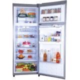 Godrej | RT EONVIBE 366C 35 HCIT ST RH |350 L/3 Star | Frost Free Double Door Refrigerator | Steel Rush