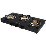 FABER Power 3BB BK Glass Manual Gas Stove
