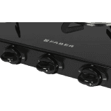 FABER Power 3BB BK Glass Manual Gas Stove