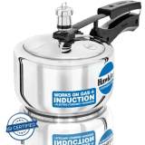 Hawkins Stainless Steel |HSS15 |  Induction Bottom Pressure Cooker | 1.5 L