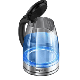 IMPEX STEAMER GK18 Electric Kettle | 1.8 L | Silver And Black