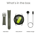 Samsung  Galaxy Watch7  | 44mm | LTE  | Green Strap | SM-L315FZGAINS
