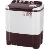 LG 8 kg Semi Automatic Top Load White-P8030SRAZ | Maroon