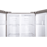 Kelvinator 500 litres Side-by-Side Refrigerator | KRS-B520SSV | Shiny Silver