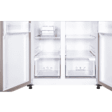 Kelvinator 500 litres Side-by-Side Refrigerator | KRS-B520SSV | Shiny Silver