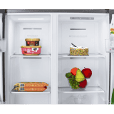 Kelvinator 500 litres Side-by-Side Refrigerator | KRS-B520SSV | Shiny Silver