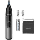 PHILIPS NT3650/16 NOSE TRIMMER Trimmer 240 min Runtime 3 Length Settings  | Grey, Black |