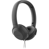 PHILIPS TAUH201 On Ear Wired Headphones with Mic, Lightweight, Echo Cancellation Wired Headset