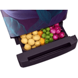 SAMSUNG 198 L Direct Cool Single Door 5 Star Refrigerator with Base Drawer | RR21T2H2W9R/HL | Paradise Purple