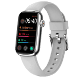 Fire-Boltt Dawn Girls Smartwatch | Rectangle 1.47" | Silver Dawn