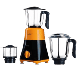 V-Guard VX750 750 W Mixer Grinder 3 Jars |  Black Orange