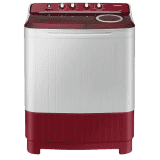 Samsung | 7.5 Kg | Semi Automatic Top Load Washing Machine | Grey, Red | WT75B3200RR/TL