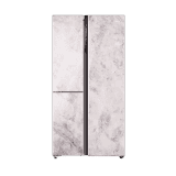 Haier 628 L 3 Side By Side Refrigerator Convertible | HRT-683GG | Granite Glass