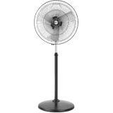 Orient Electric Tornado II Anti Dust Pedestal Fan | 3 Blade | 450MM | Black