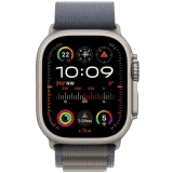 Apple Watch Ultra 2 GPS | Cellular 49mm Titanium Case with Blue Alpine Loop | Large Blue Strap