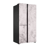 Haier 628 L 3 Side By Side Refrigerator Convertible | HRT-683GG | Granite Glass