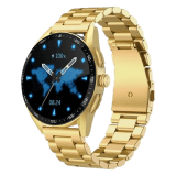 Fire-Boltt Invincible Plus Smartwatch with 4GB Inbuilt Storage | Bluetooth Calling | IP67 Rating | Gold