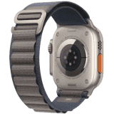 Apple Watch Ultra 2 GPS | Cellular 49mm Titanium Case with Blue Alpine Loop | Large Blue Strap
