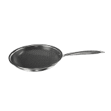 Impex Serene Triply Honeycomb Stainless Steel Frypan | 304 Grade Stainless Steel Frypan