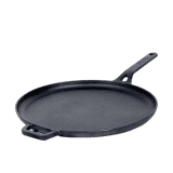 Meyer Pre-Seasoned Cast Iron Tawa Pan | Iron Tawa Big Size |  Black