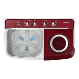 Samsung | 7.5 Kg | Semi Automatic Top Load Washing Machine | Grey, Red | WT75B3200RR/TL