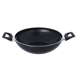 Meyer Safecook Non-Stick Covered Kadai 20cm | Black