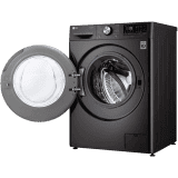 LG 10.5 Kg / 7.0 Kg Inverter Wi-Fi Washer Dryer | FHD1057STB | In-built Heater | Black