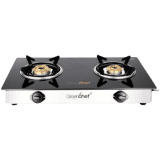 Greenchef NAMO Series Glass Manual Gas Stove | 2 Burners