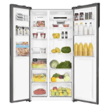 Haier 570 L Frost Free Side by Side Refrigerator | HRF-622SS | Silver