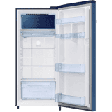 SAMSUNG 215 L Frost Free Single Door 3 Star Refrigerator  | Camellia Blue | RR23C2E23CU/HL