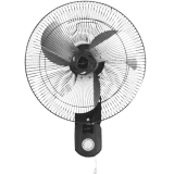V-Guard FANZA MWF DELIGHT II METAL WALL FAN 450 mm Ultra High Speed 3 Blade Wall Fan | Black