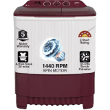 Godrej WSEDGE CLS 80 5.0 SN2 M WNRD  | Huricane dry spin Washing Machine Semi Automatic Top Load | 8 kg | 5 Star