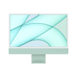 Apple iMac 24-inch All-In-One Desktop | 8-core Apple M1 chip/8 GB/256 GB | MGPH3HN/A | Green