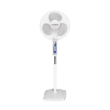 Crompton Wave Plus 400-mm | CH BRN GLD Pedestal Fan | KD White