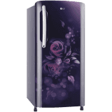 LG | GL-B211HBED | 201 L/3 Star | Direct Cool Single Door Refrigerator | Blue Euphoria