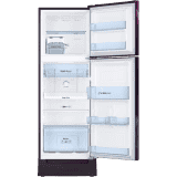 SAMSUNG 253 L Frost Free Double Door 2 Star Refrigerator with Base Drawer | RT28T31429R/HL | Paradise Purple