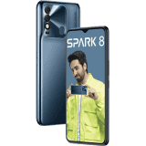 Tecno Spark 8 | 64 GB/4 GB RAM | Atlantic Blue