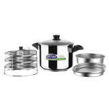 Ultra Diet Steamer Induction & Standard Idli Maker | 6 Strays