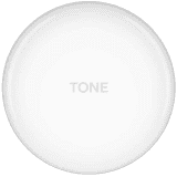 LG Tone Free FN5 | Wireless Earbuds with Noise Isolation | IPX4 Water Resistance | White