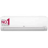 LG Super Convertible 5-in-1 Cooling 1.5 Ton 3 Star Split Dual Inverter HD Filter with Anti-Virus Protection AC - White
