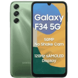 SAMSUNG GALAXY F34 5G | 6GB+128GB | MYSTIC GREEN