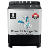 Samsung Semi-Automatic Top Load Washing Machine | 10.5 kg | 5 star | Light Gray | WT10C4260GG/TL