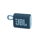 JBL Go 3 Wireless Ultra Portable Bluetooth Speaker | Waterproof | Fabric Design | Blue
