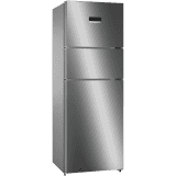 BOSCH Series 4 Frost Free Triple Door Refrigerator | 364 L | 3 Star | VarioInverter Compressor | Smoky Steel | CMC36K03NI